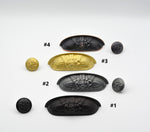 Old World Rose Cup Pull Cabinet Knobs & Handles Drawer Pull