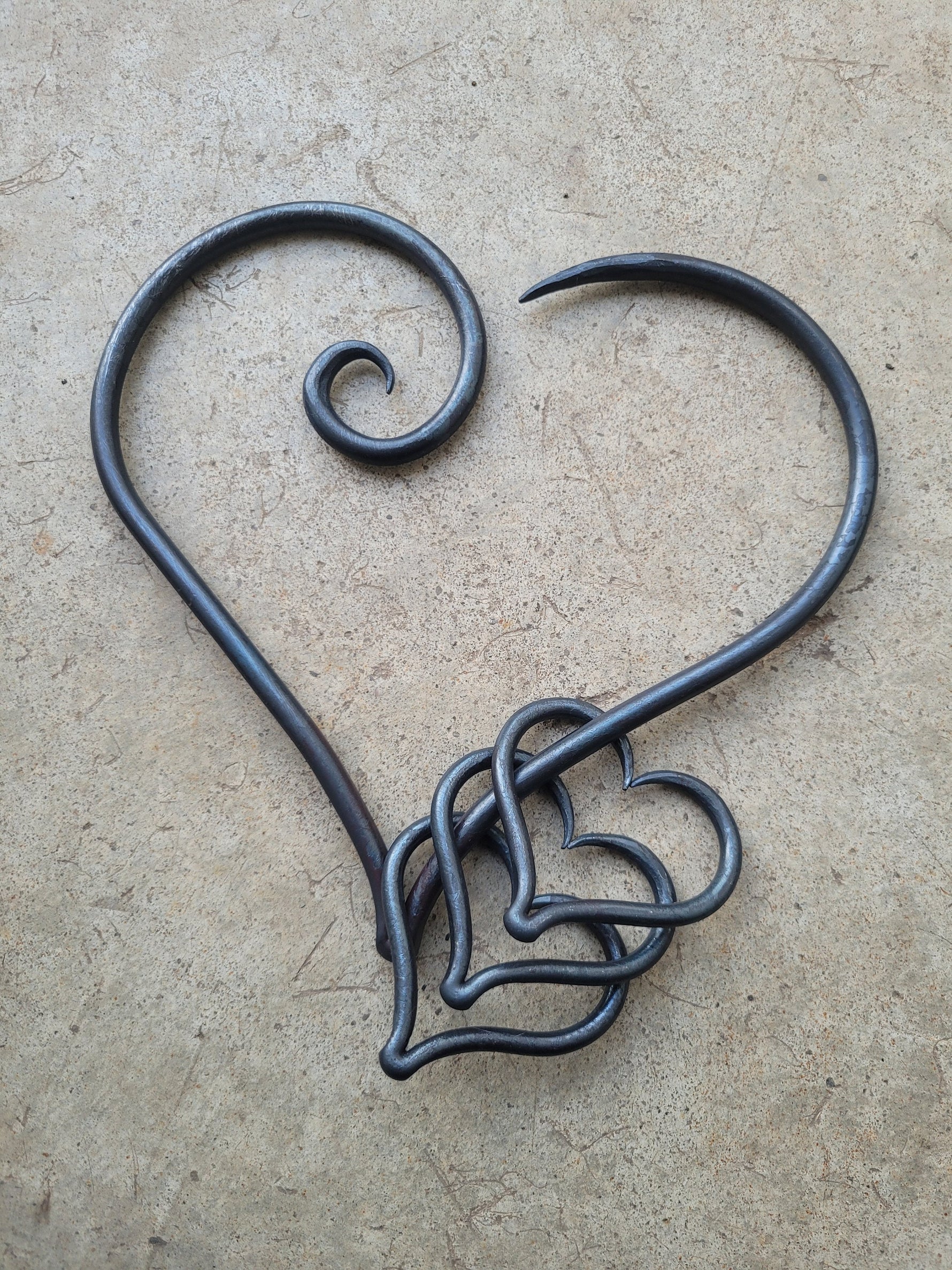 Forged Hearts Family Decor