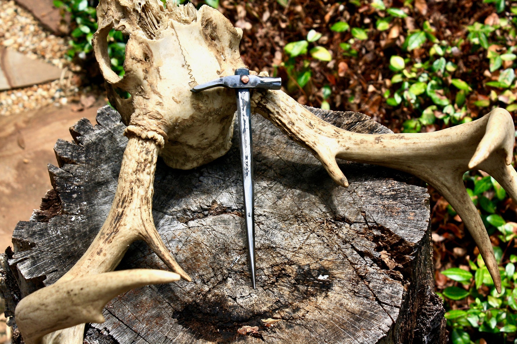 Hand Forged hammer hair pin Hair Pins, Claws & Clips Gift