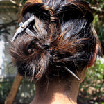 Hand Forged hammer hair pin Hair Pins, Claws & Clips Gift