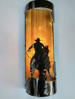 Cowboy and cattle Farmhouse sconce Lighting Lighting
