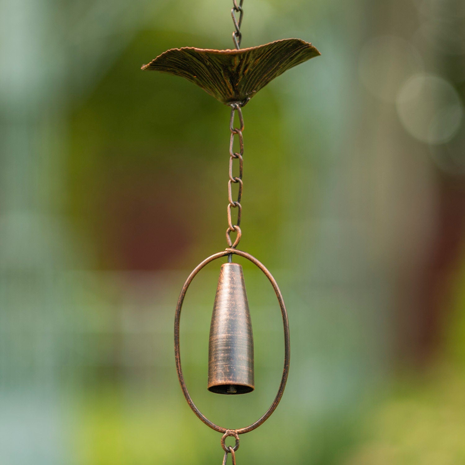 Iron Lilies Rain Chain Rain Chains Garden