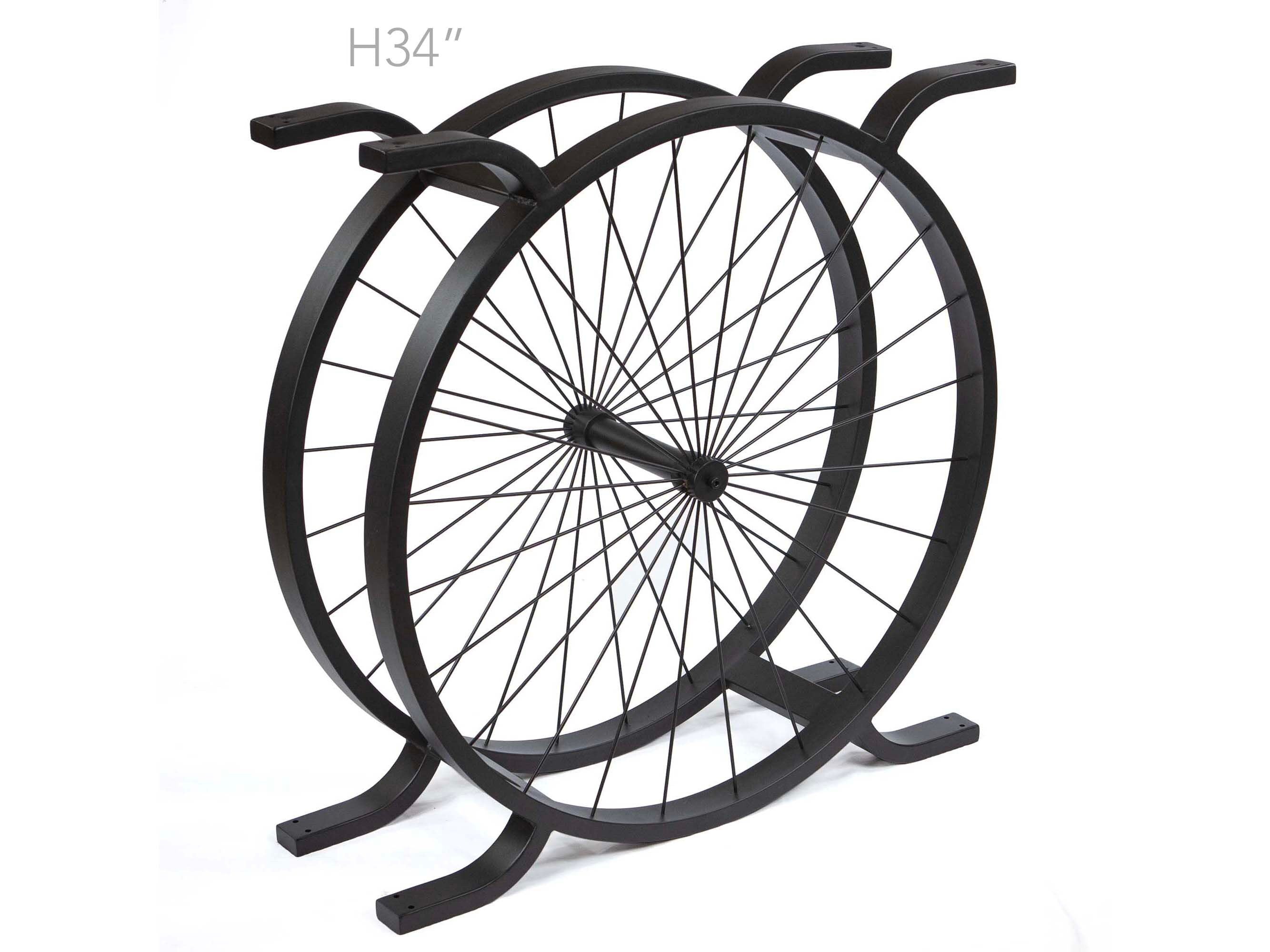 Wheel-shaped Entryway Table Base Table Legs Table Legs