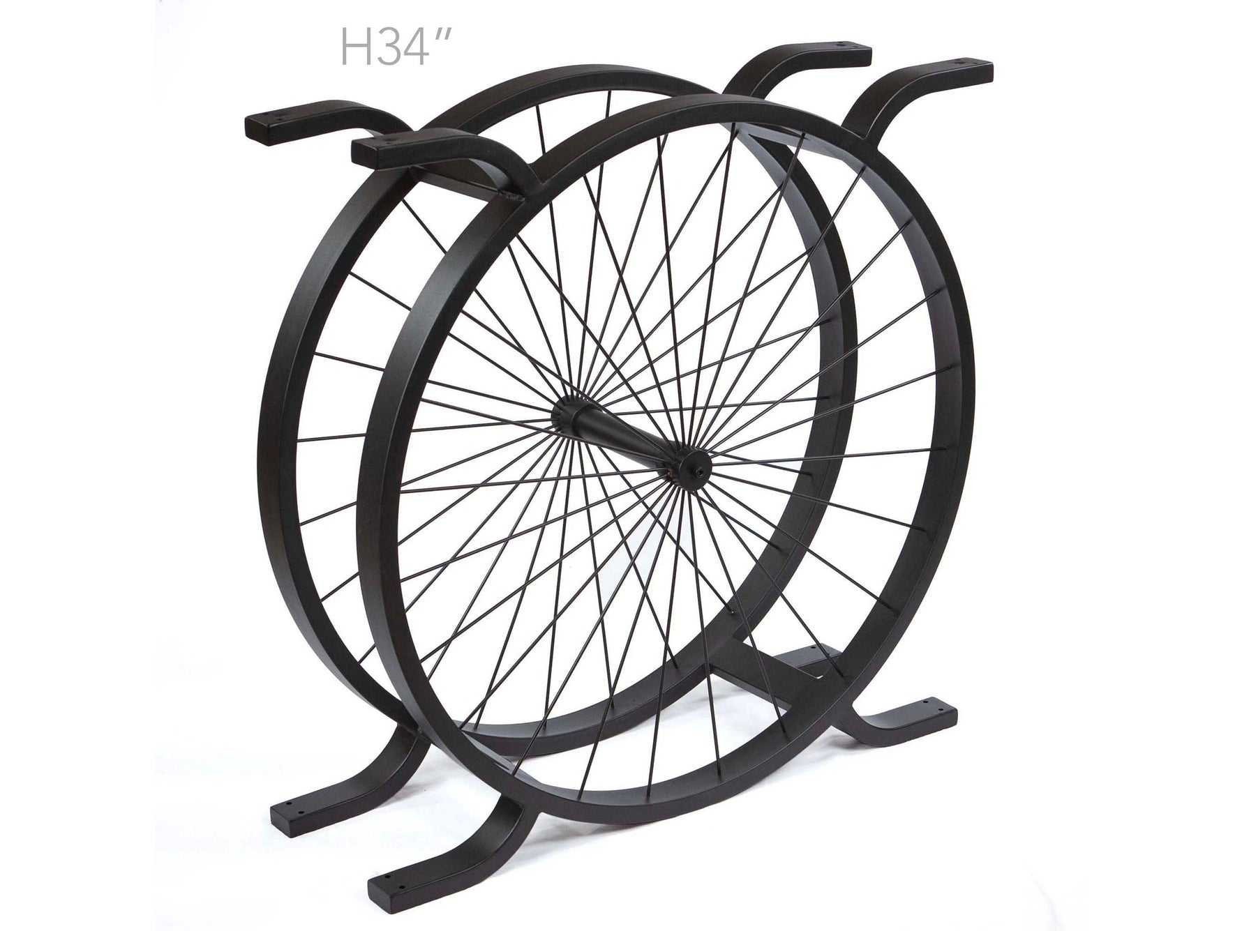 Wheel-shaped Entryway Table Base Table Legs Table Legs