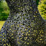 9 Ft Tall Mommy and 7 Ft Tall Baby Giraffe Iron Garden Statues Sculptures & Statues Sculpture