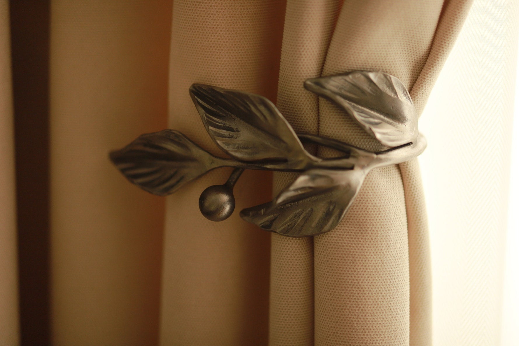 Detailed Branch Curtain Tie Back Curtain Holdbacks Curtain Tie Back