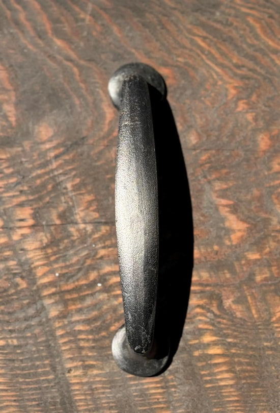 Mid Century Cabinet Handle- Raw Steel