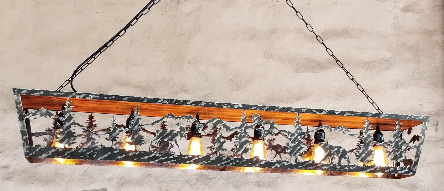 Moose and bear Cabin Pendant light Lighting Lighting