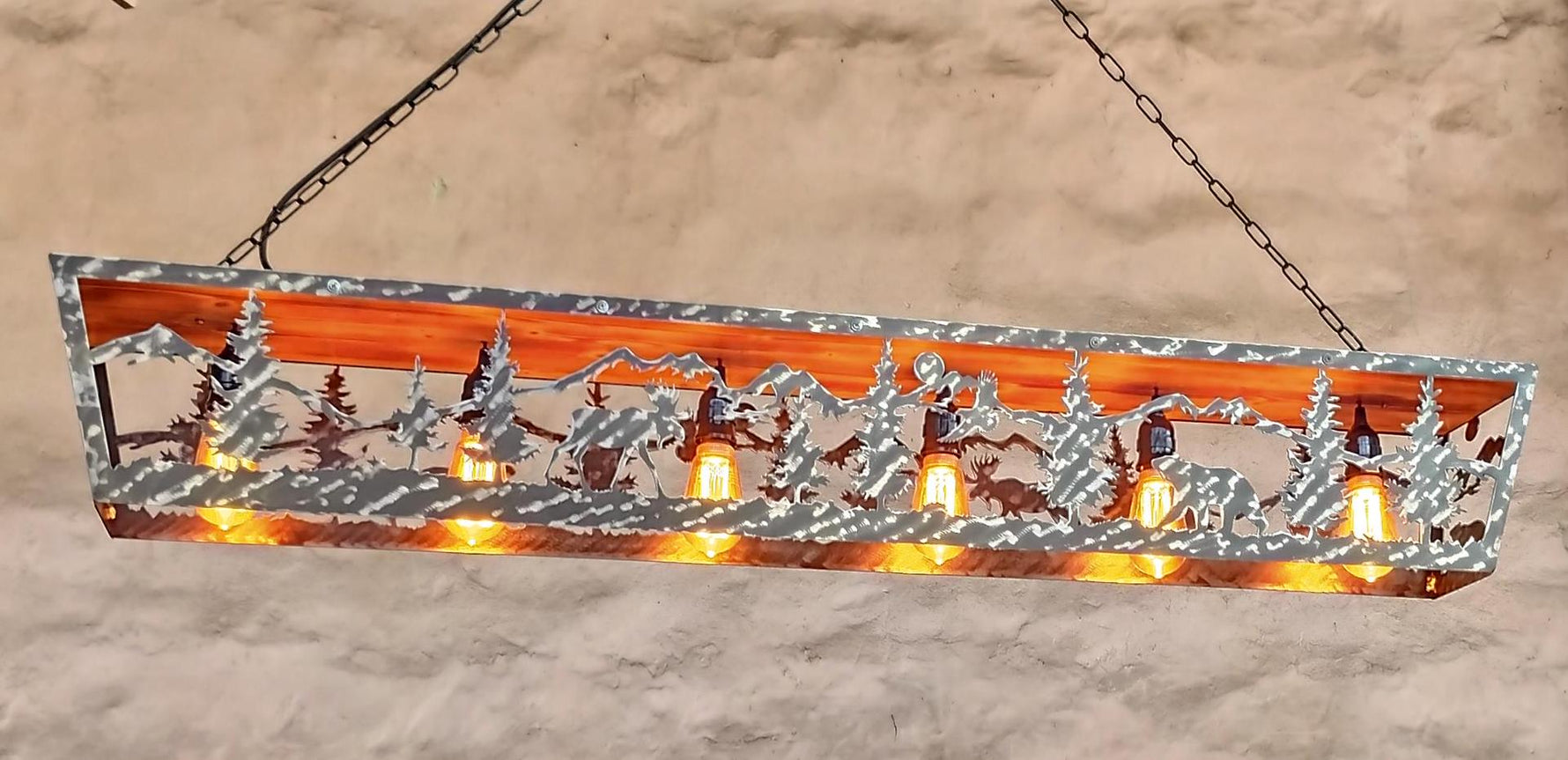 Moose and bear Cabin Pendant light Lighting Lighting