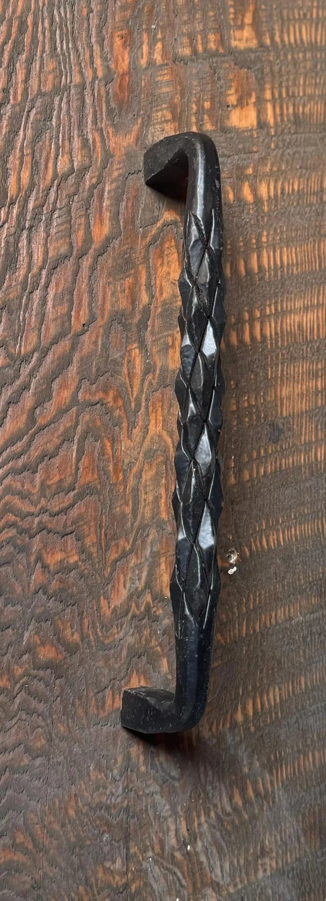 Scaled Iron Door Pull