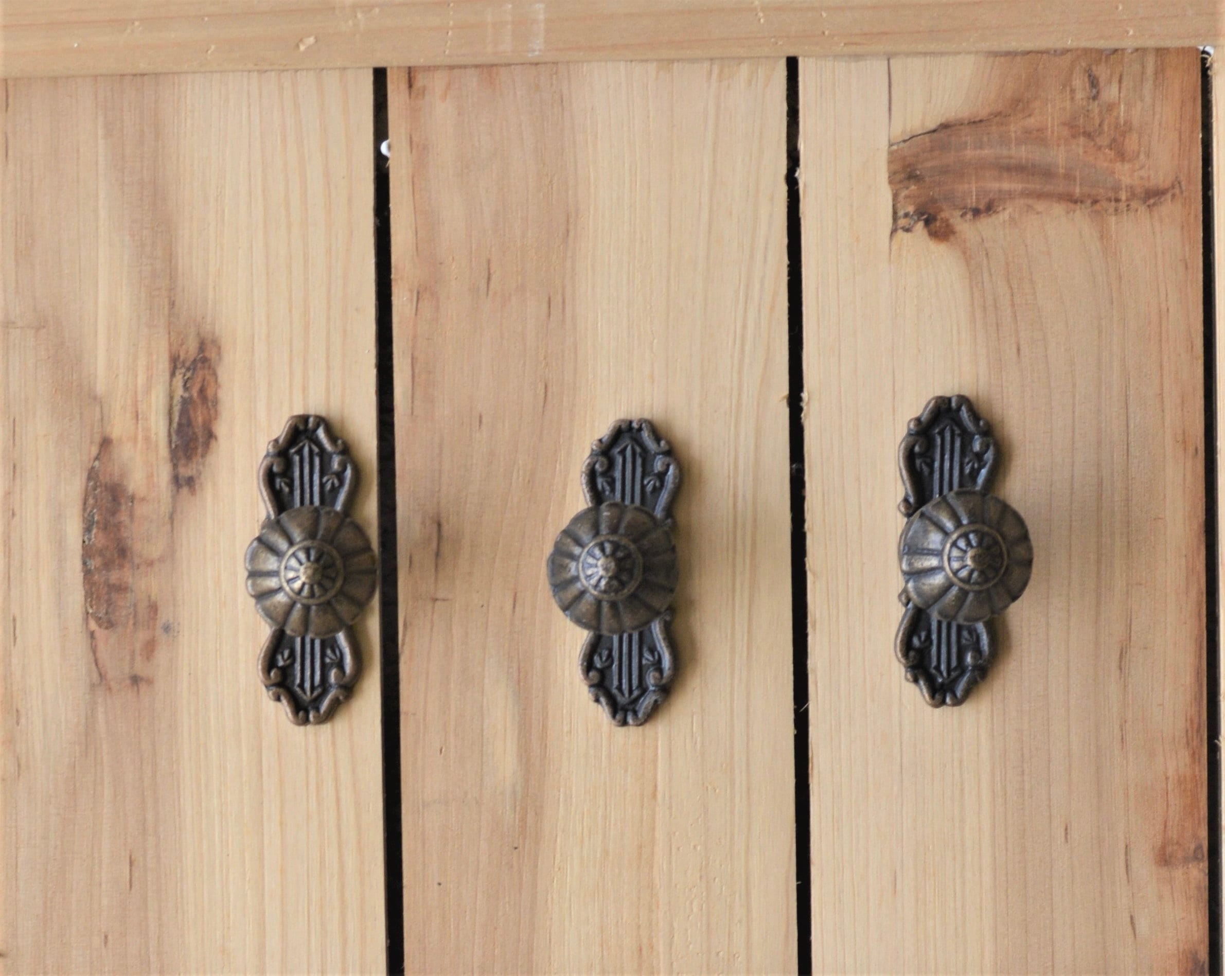 Bronze Scallop Flower Knob Cabinet Knobs & Handles Cabinet Knob