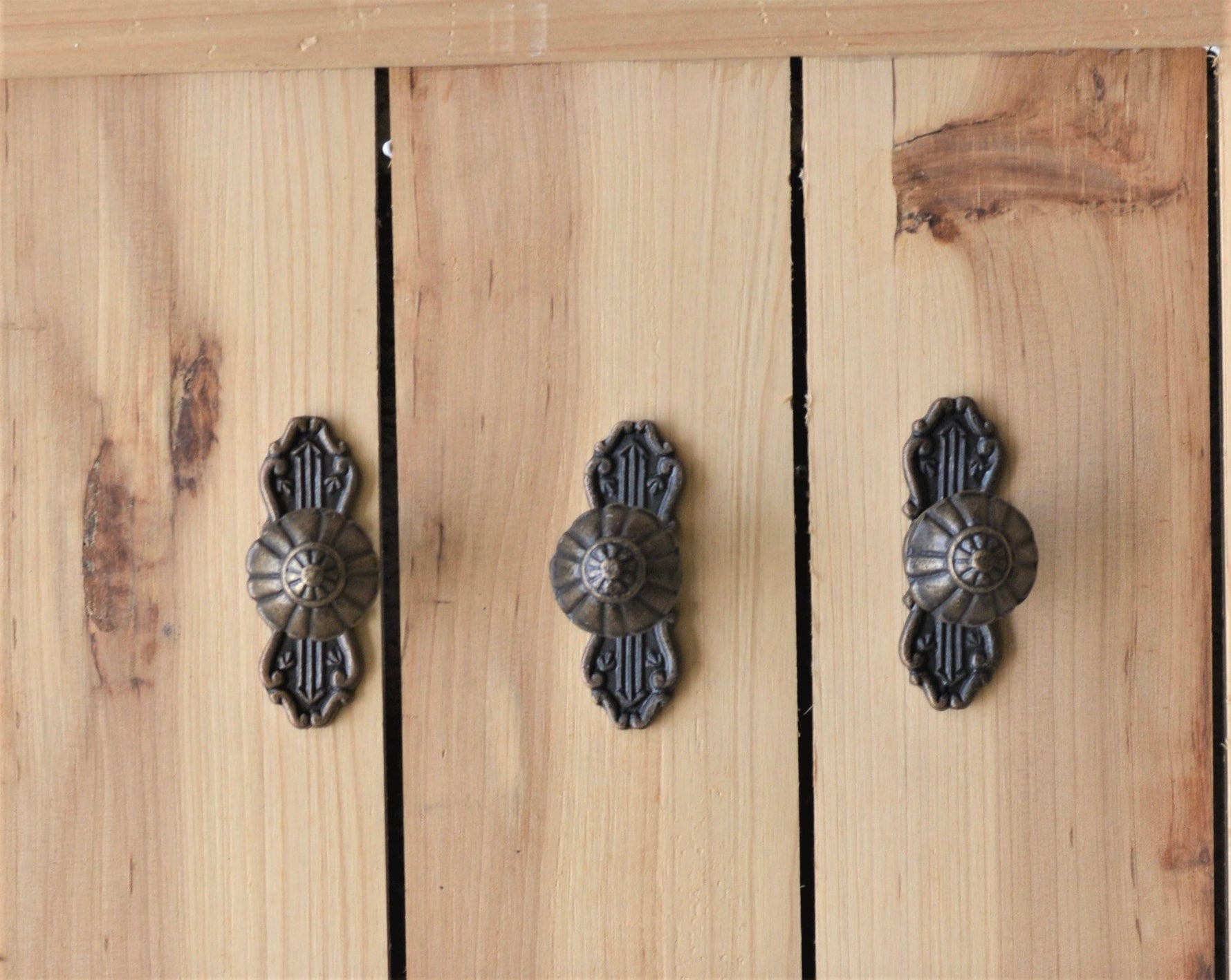 Bronze Scallop Flower Knob Cabinet Knobs & Handles Cabinet Knob