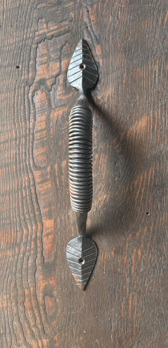 Leaf Iron Door Pull