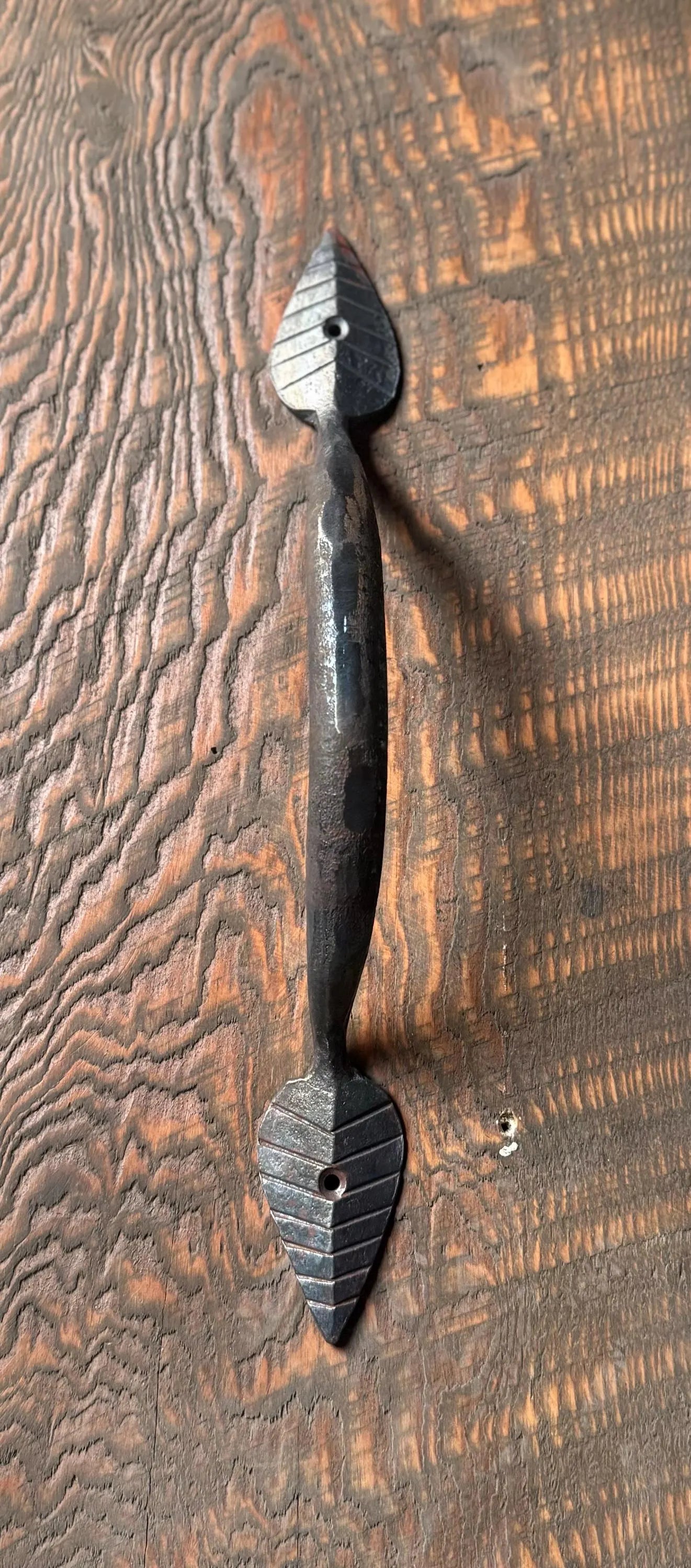 Leaf Iron Door Pull