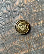 Brass Floral Rosette with 1/4” Threaded Hole Rosettes Rosette