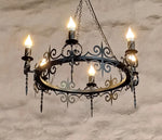 Gothic wrought iron chandelier Lighting Lighting
