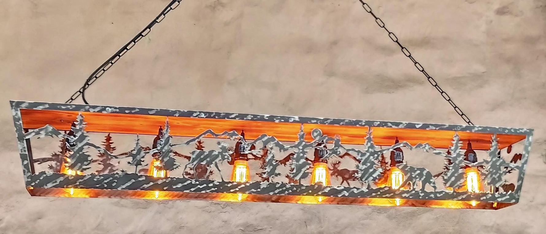 Moose and bear Cabin Pendant light Lighting Lighting