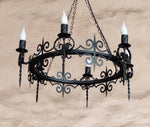 Gothic wrought iron chandelier Lighting Lighting