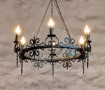 Gothic wrought iron chandelier Lighting Lighting