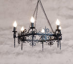 Gothic wrought iron chandelier Lighting Lighting