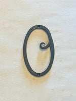 Hand Forged Iron House Numbers House Numbers & Letters Numbers and Letters