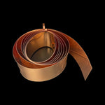 Raw Copper Flashing Strip, 10"x2.75" Building Materials copper sheet