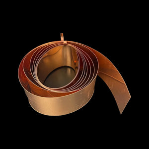Raw Copper Flashing Strip, 10"x2.75" - Old West Iron