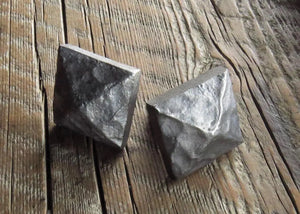 1/2" Hammered Pyramid Head Decorative Screw - Raw/Unfinished