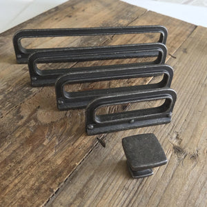 Black Farmhouse Drawer Pull - Old West Iron