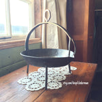 Spider hanging frypan