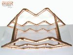 Handmade Copper Wine Rack Wine Racks Kitchen Accessories
