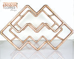 Handmade Copper Wine Rack Wine Racks Kitchen Accessories