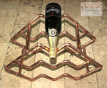Handmade Copper Wine Rack Wine Racks Kitchen Accessories