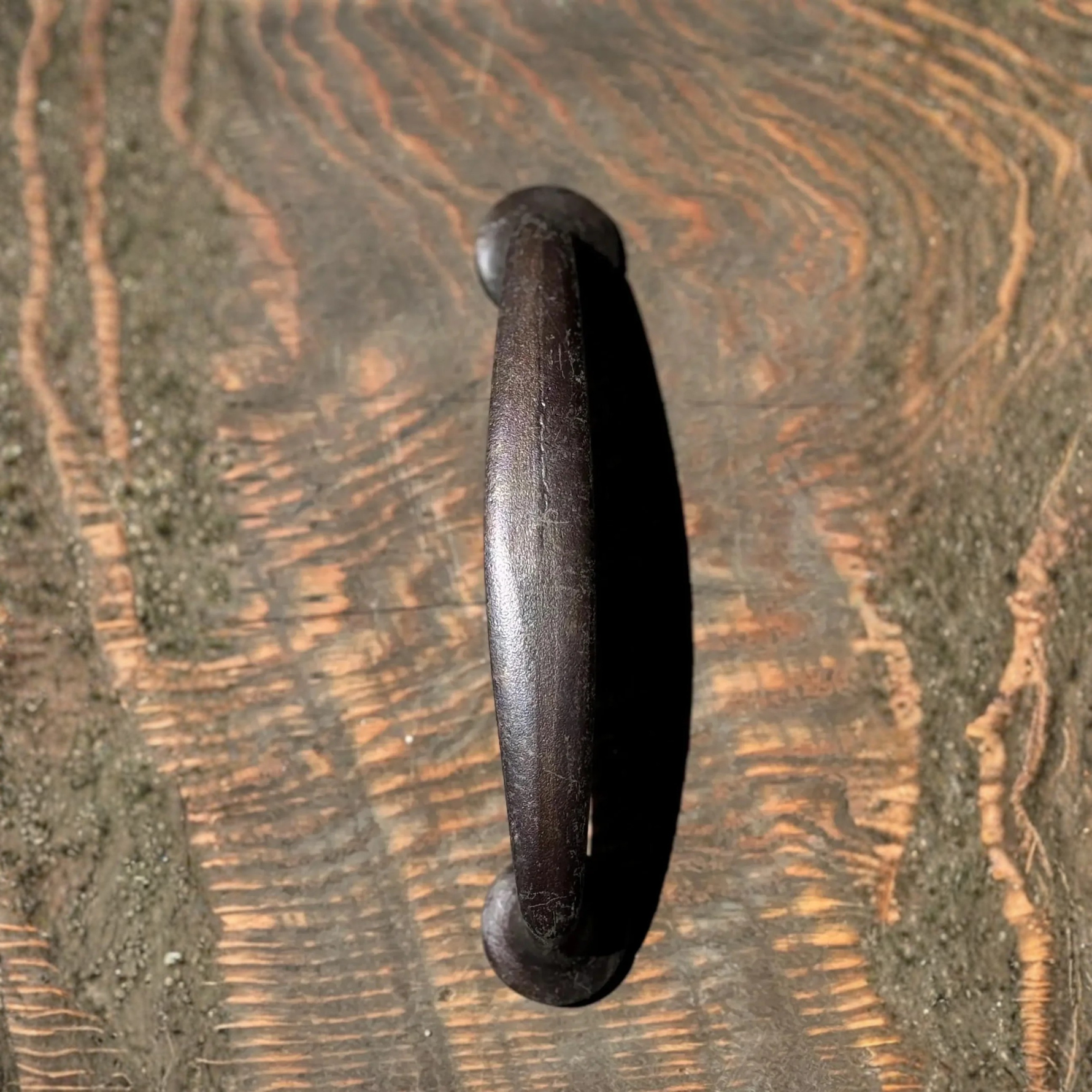 Mid Century Cabinet Handle- Vintage Cola