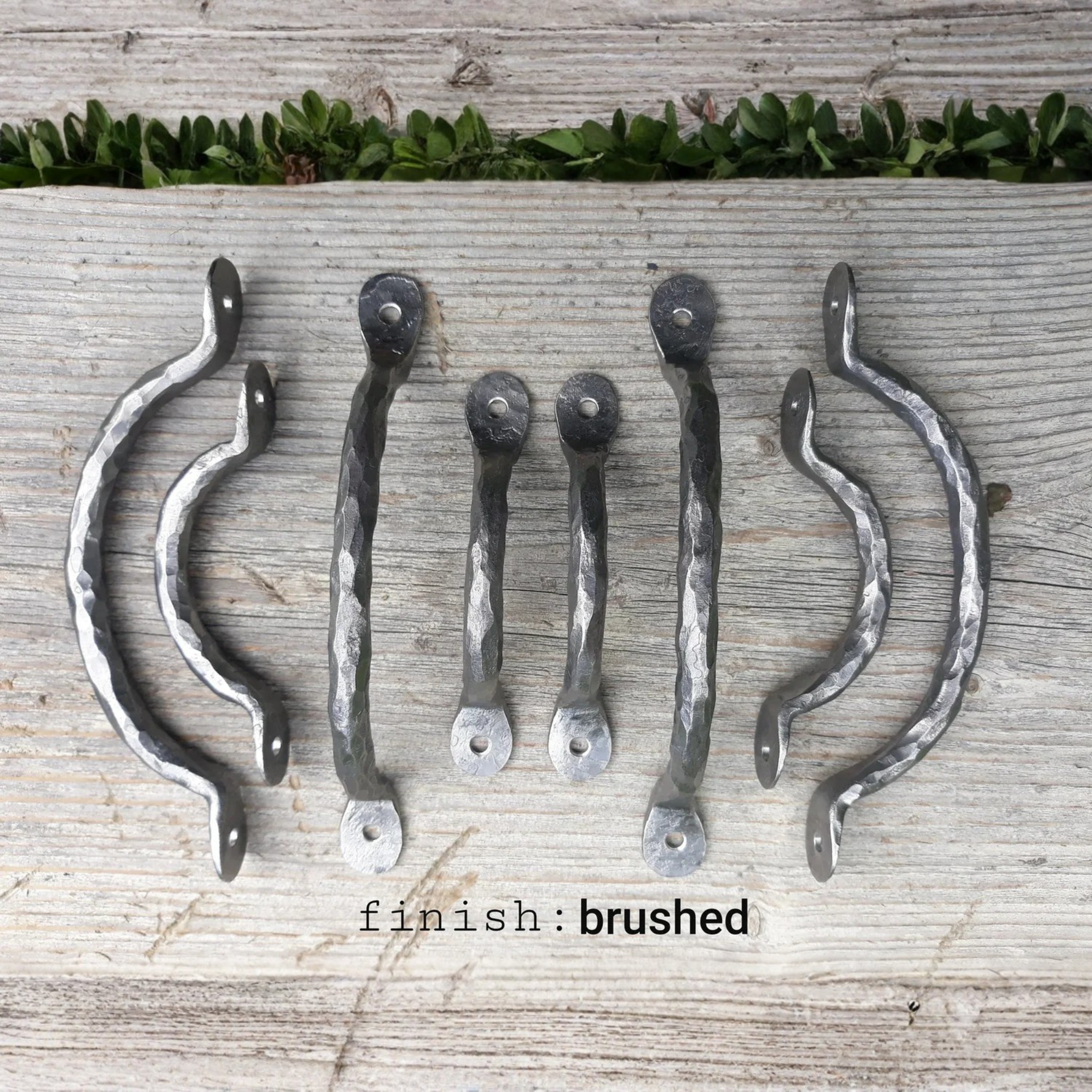 Hand Forged Iron Cabinet Handle