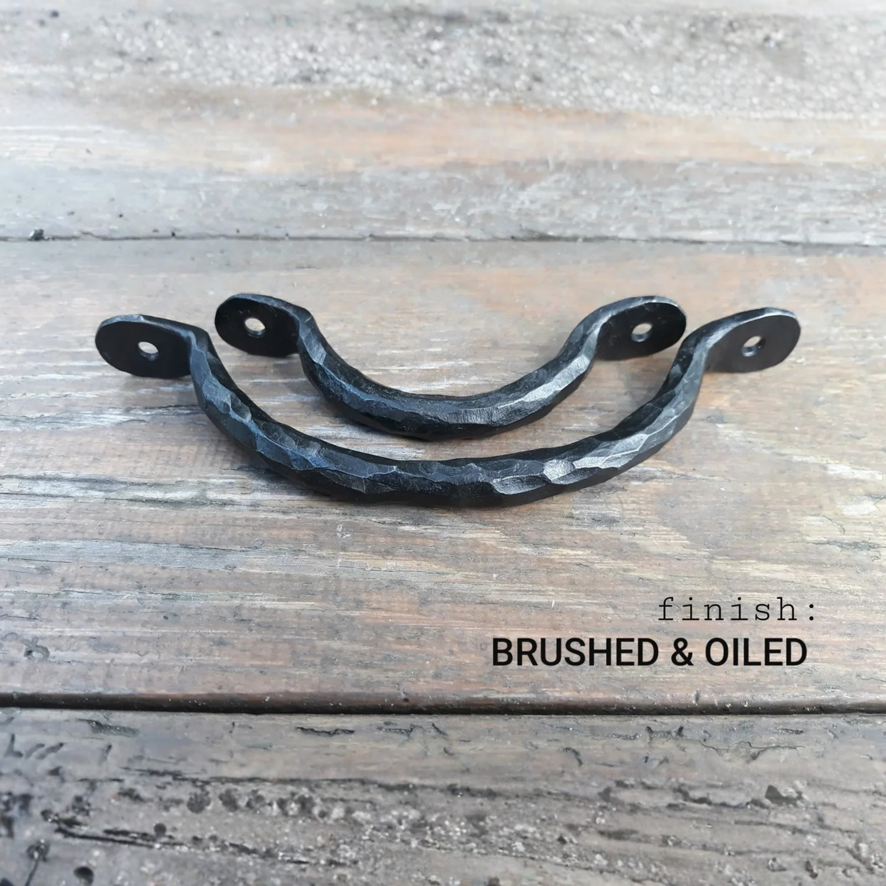 Hand Forged Iron Cabinet Handle