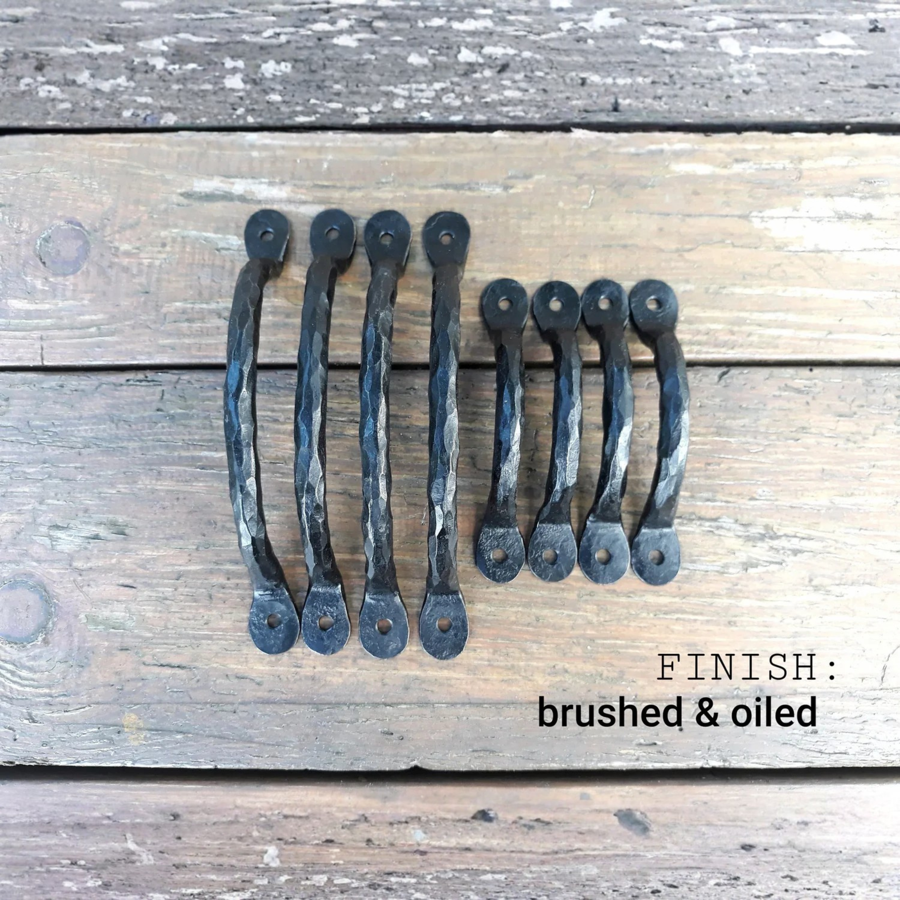 Hand Forged Iron Cabinet Handle