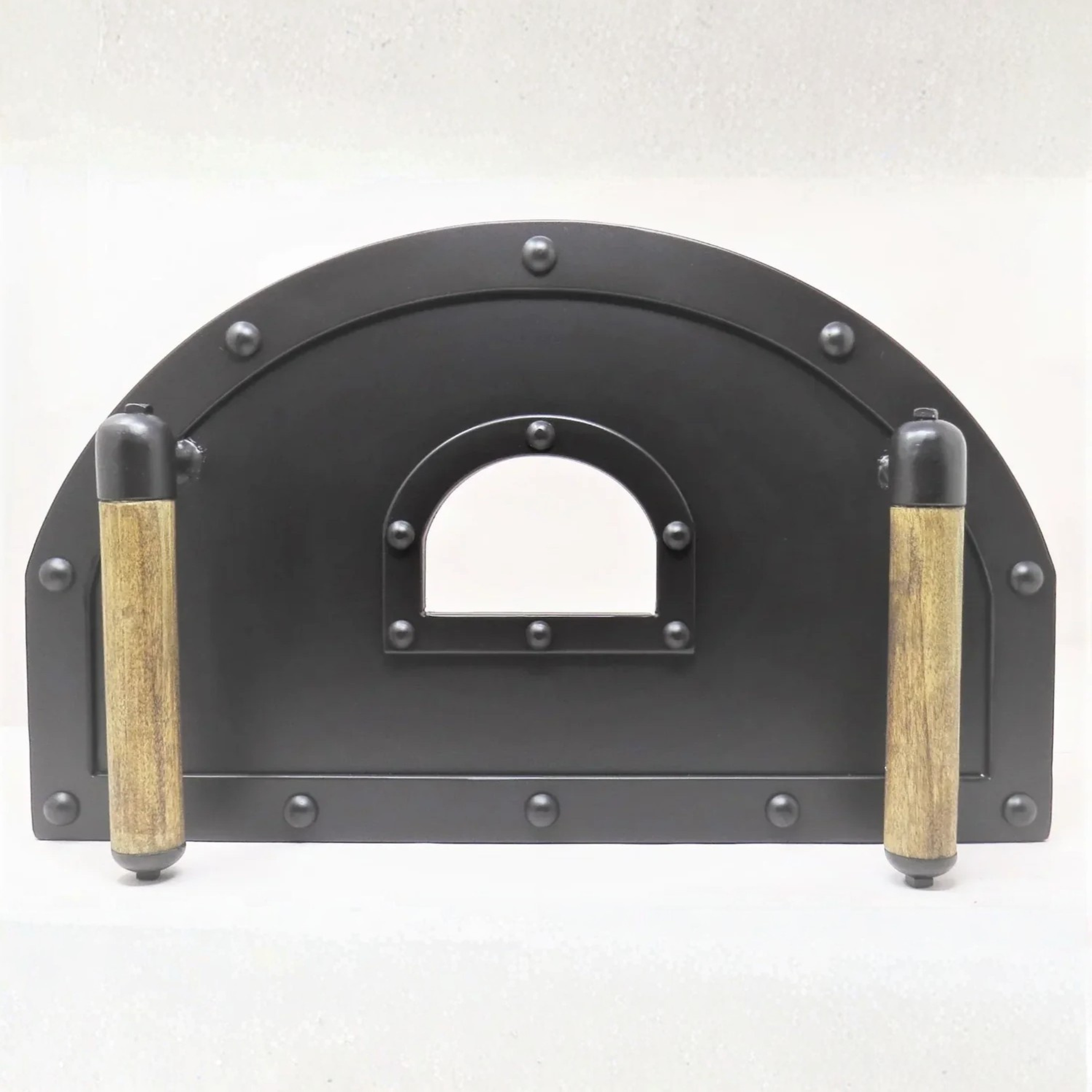 Custom Old World Arched Freestanding Pizza Oven Door