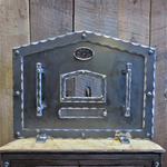 Custom Old World Arched Freestanding Pizza Oven Door
