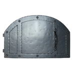 Rustic Arched Hinged Pizza Oven Door