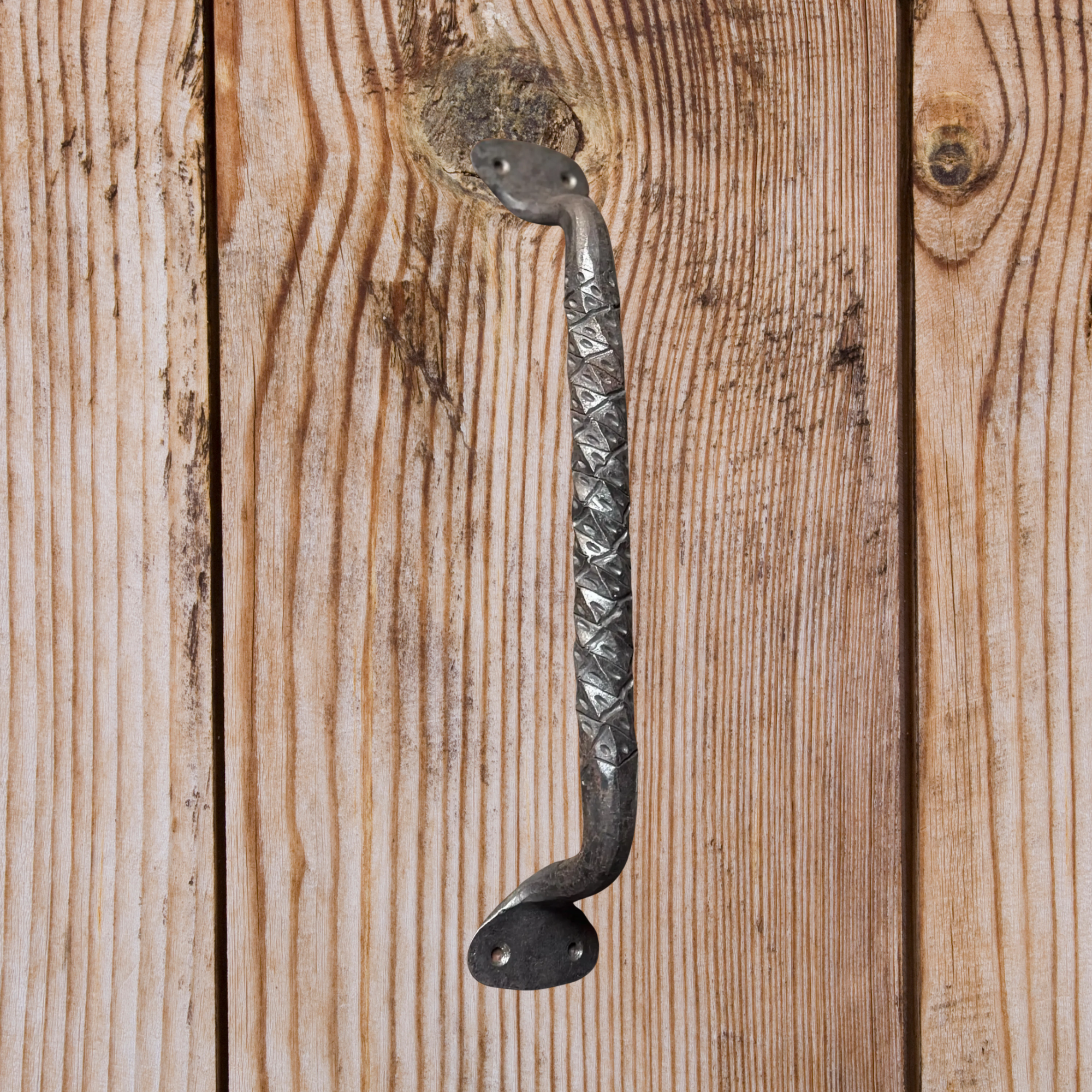 Pyramid Grip Iron Door Pull