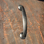Mid Century Cabinet Handle- Raw Steel