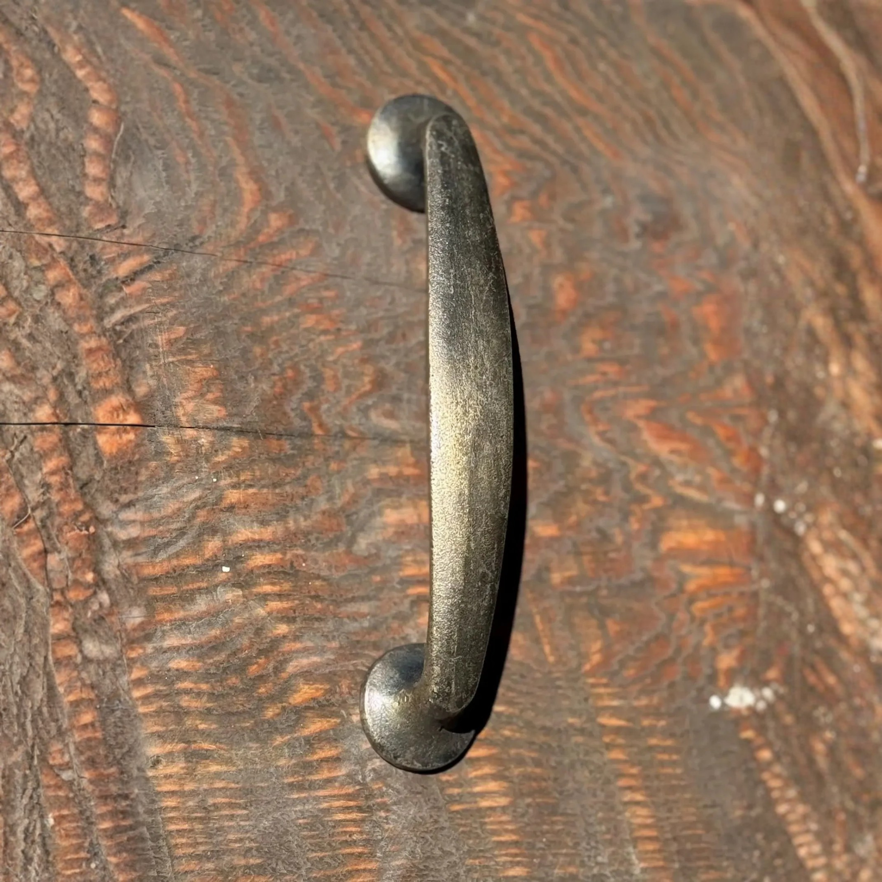 Mid Century Cabinet Handle- Aged Gold