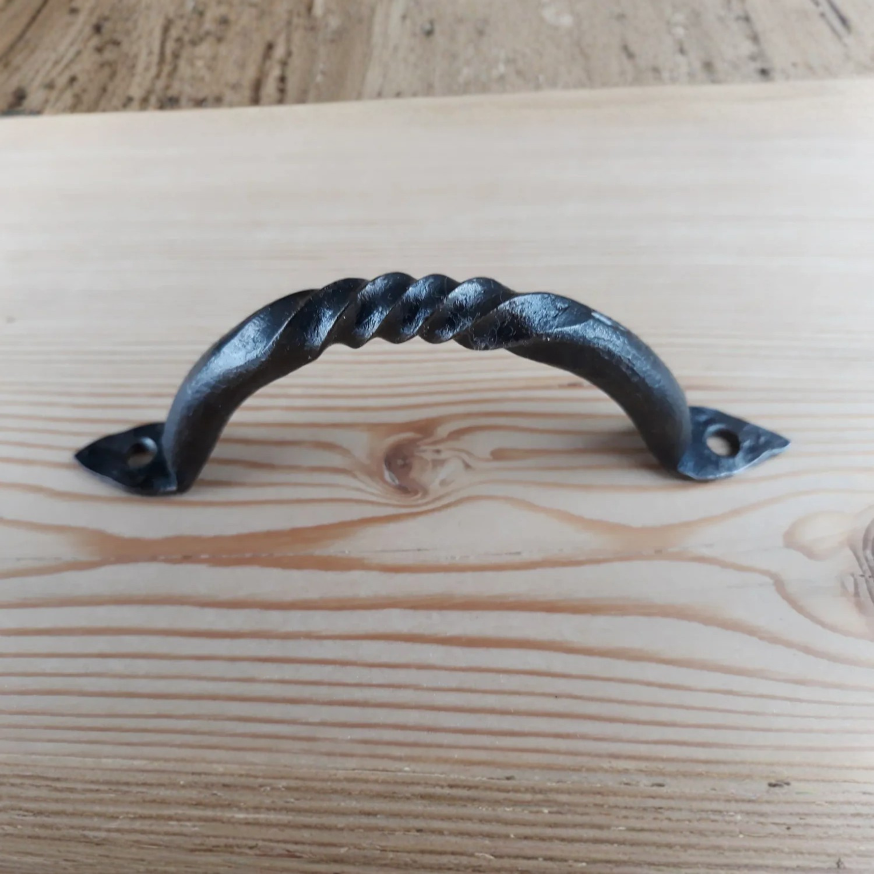Hand Forged Iron Cabinet Handle