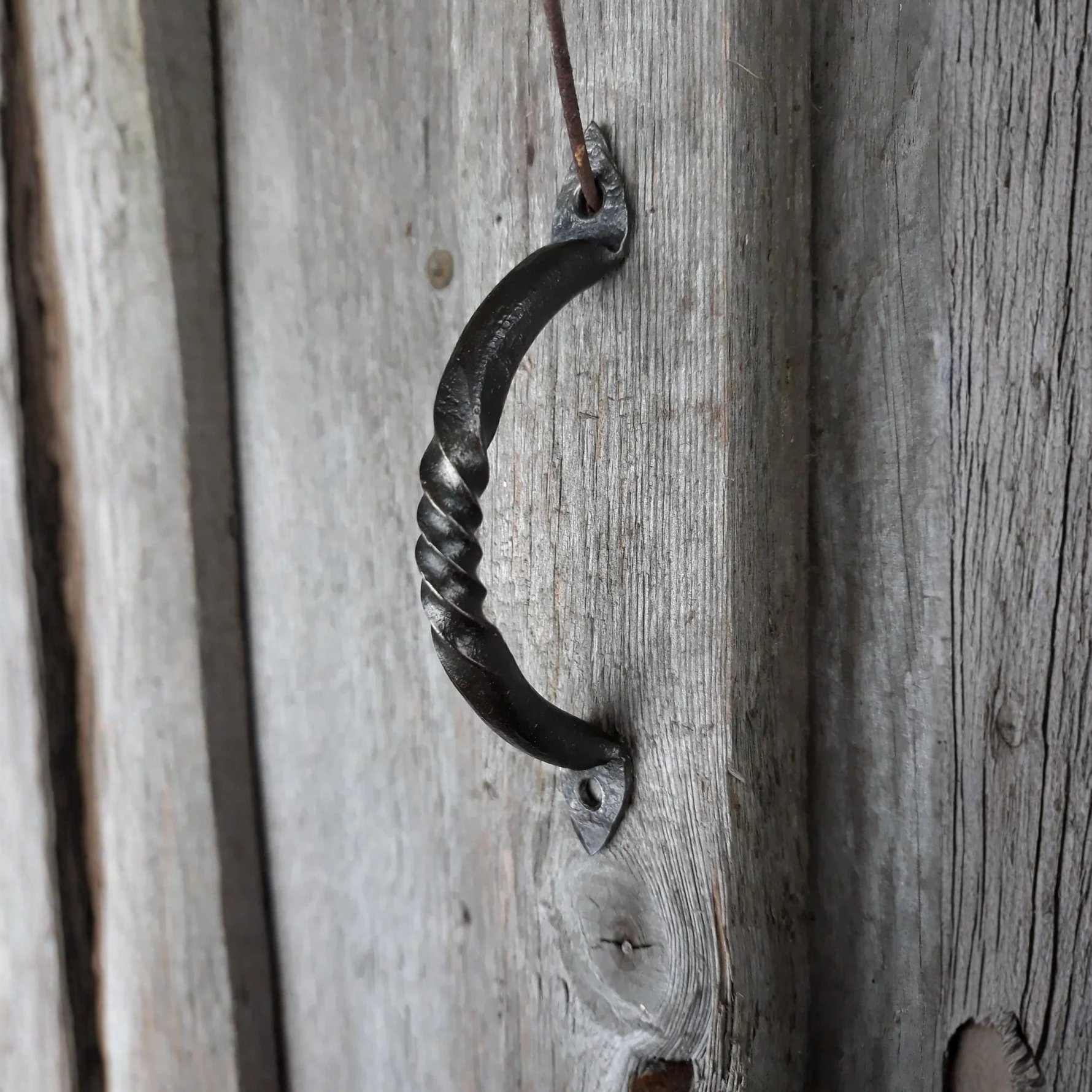 Hand Forged Iron Cabinet Handle