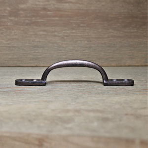 Scandinavian Iron Cabinet Handle - 6" / Raw/Unfinished