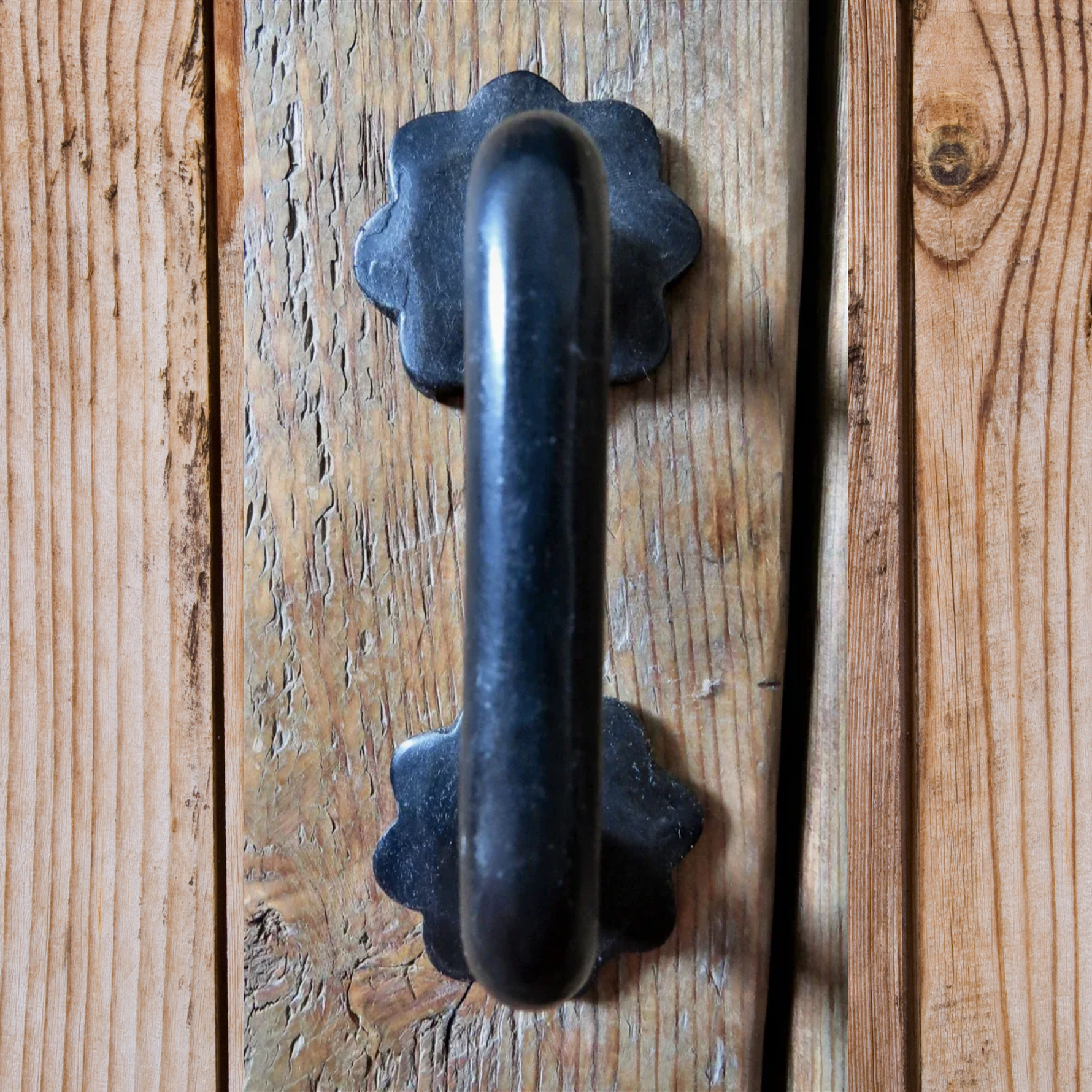 German Castle Iron Cabinet Handle