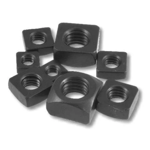 7/8" Square Nut - Smooth / Raw/Unfinished
