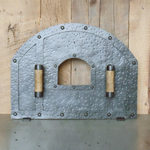 Custom Tuscan Arched Freestanding Pizza Oven Door