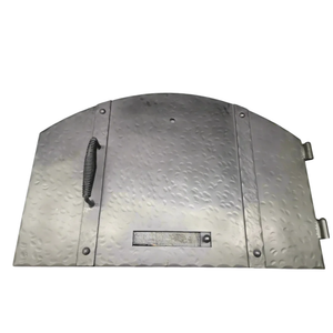 XL Simple Arched Hinged Pizza Oven Door - 17" / 27"